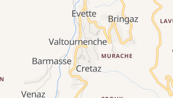 Mappa online di Valtournenche