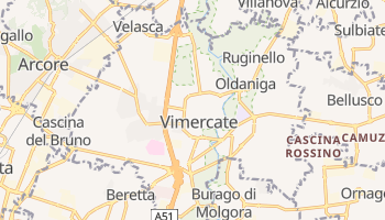 Mappa online di Vimercate