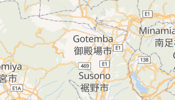 Mappa online di Gotemba