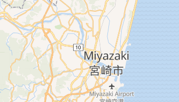 Mappa online di Miyazaki