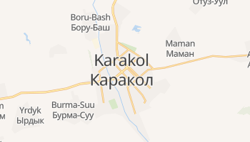 Mappa online di Karakol