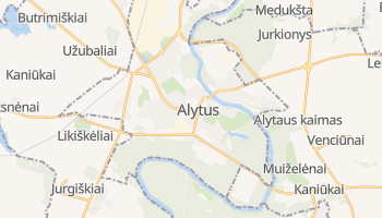 Mappa online di Alytus