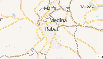 Mappa online di Rabat
