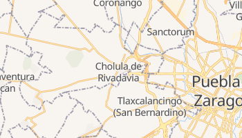 Mappa online di Cholula