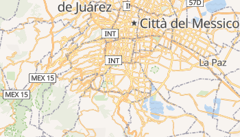 Mappa online di Delegazione Coyoacán