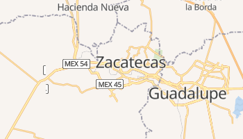 Mappa online di Zacatecas