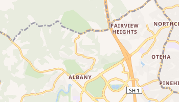 Mappa online di Albany