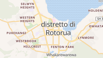 Mappa online di Distretto di Rotorua