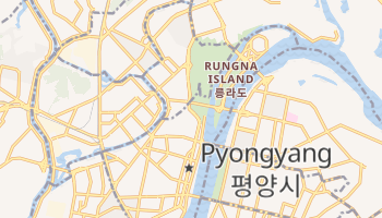 Mappa online di Pyongyang