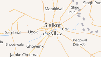 Mappa online di Sialkot