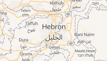 Mappa online di Hebron