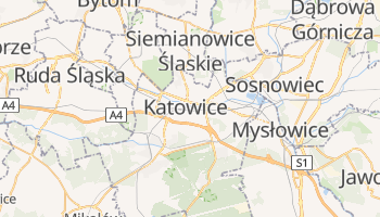 Mappa online di Katowice