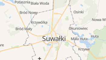 Mappa online di Suwałki