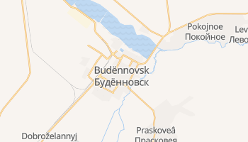Mappa online di Budënnovsk