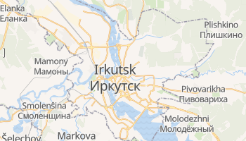 Mappa online di Irkutsk