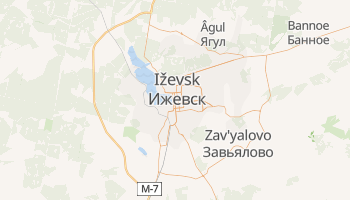 Mappa online di Iževsk