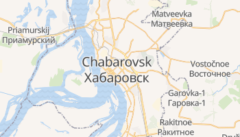 Mappa online di Chabarovsk