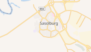Mappa online di Sasolburg