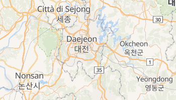 Mappa online di Daejeon