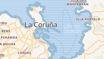 Mappa online di A Coruña