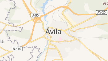 Mappa online di Ávila