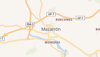 Mappa online di Mazarrón