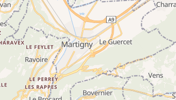 Mappa online di Martigny