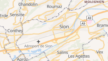Mappa online di Sion