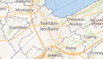 Mappa online di Yverdon-les-Bains