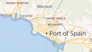 Mappa online di Port of Spain
