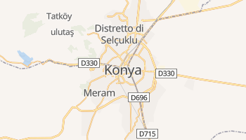 Mappa online di Konya