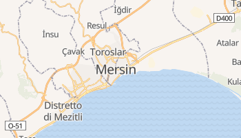 Mappa online di Mersin