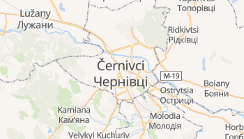 Mappa online di Černivci