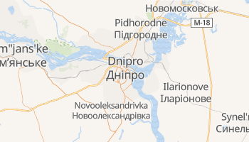 Mappa online di Dnipropetrovsk