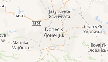 Mappa online di Donec'k