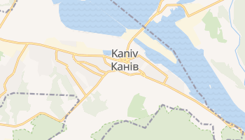 Mappa online di Kaniv