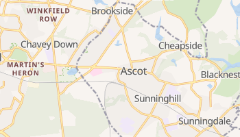 Mappa online di Ascot
