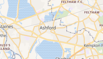 Mappa online di Ashford