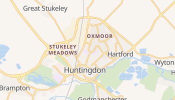 Mappa online di Huntingdon