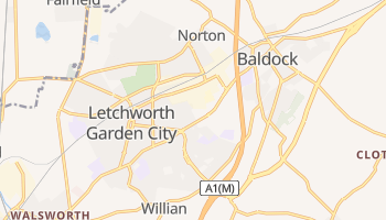 Mappa online di Letchworth Garden City