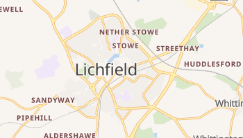 Mappa online di Lichfield