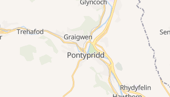 Mappa online di Pontypridd
