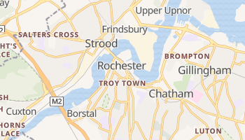 Mappa online di Rochester