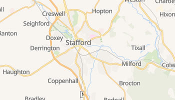 Mappa online di Stafford