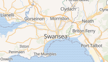 Mappa online di Swansea