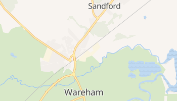 Mappa online di Wareham