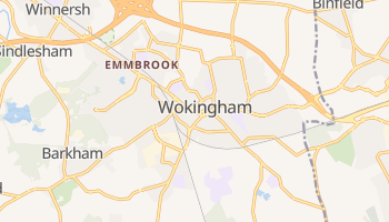 Mappa online di Wokingham