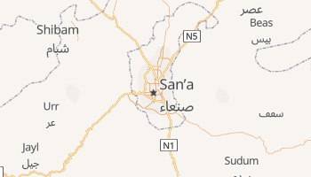 Mappa online di Sana'a