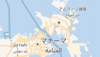 ムハーラク島 の地図