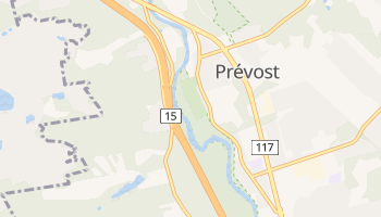 プレヴォ の地図